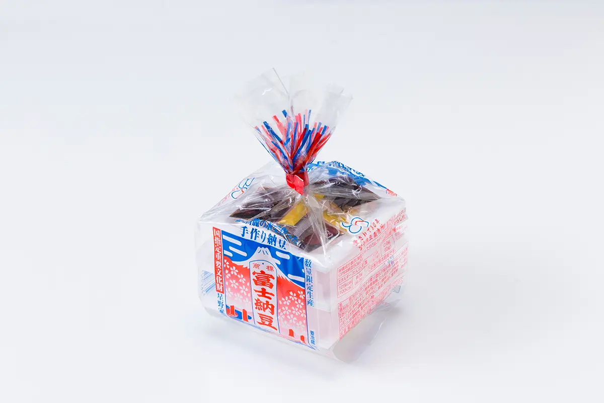 富士納豆の商品パッケージ