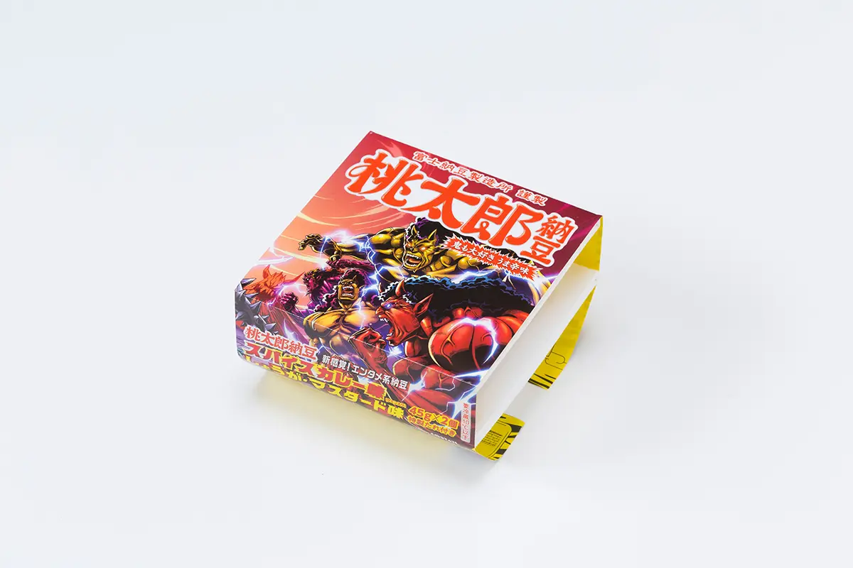 桃太郎納豆の商品パッケージ